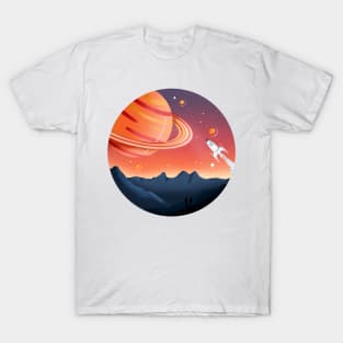 Space Rocket T-Shirt